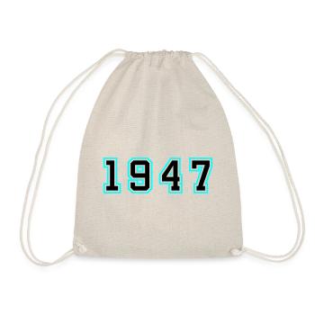 1947 Year Birthday - Drawstring Bag - nature - Front