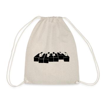 Piano - Sac de sport léger - nature - Devant