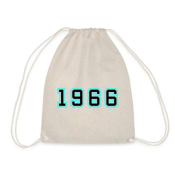 1966 Year Birthday - Drawstring Bag - nature - Front