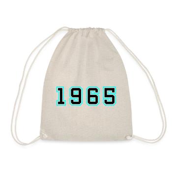 1965 Année Anniversaire - Sac de sport léger - nature - Devant