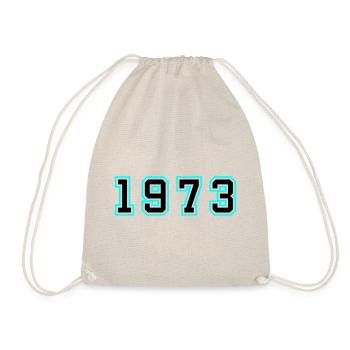 1973 Année Anniversaire - Sac de sport léger - nature - Devant