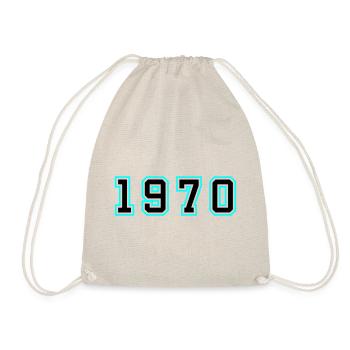 1970 Année Anniversaire - Sac de sport léger - nature - Devant
