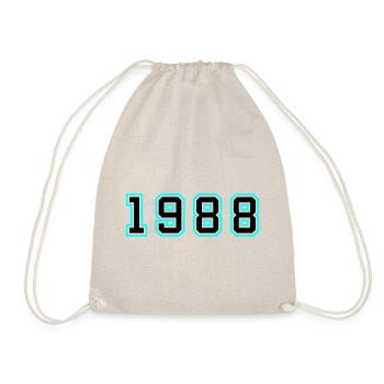 1988 Year Birthday - Drawstring Bag - nature - Front