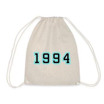 1994 Jahr Geburtstag - Turnbeutel - Natur - Vorne