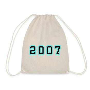 2007 Year Birthday - Drawstring Bag - nature - Front