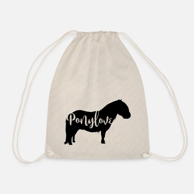 Pony Love Ponyliebe - Turnbeutel - Natur