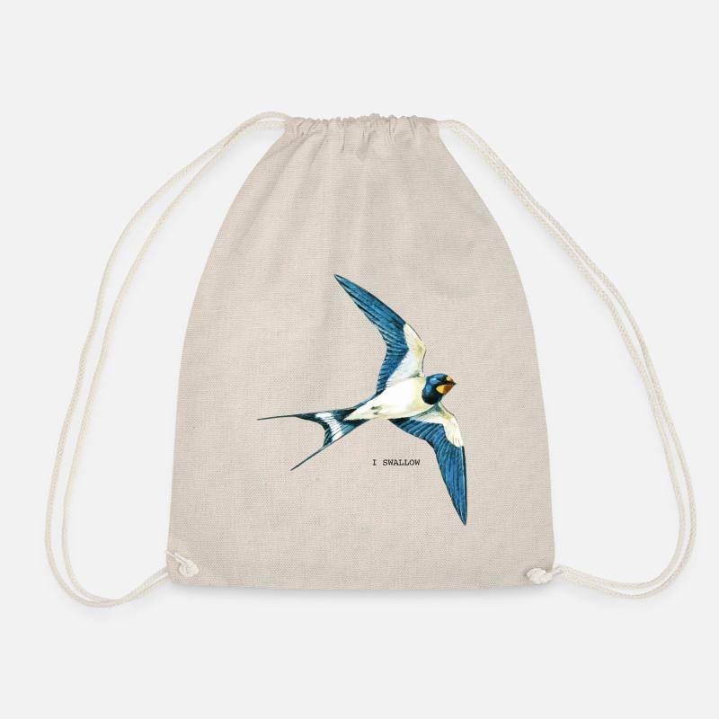 Iswallov - Drawstring Bag - nature