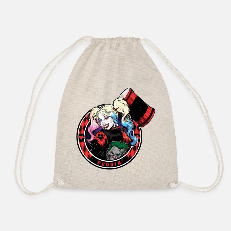 Harley Quinn Puddin' - Turnbeutel - Natur
