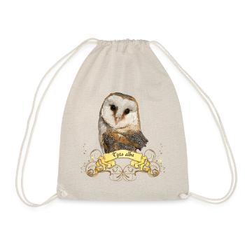 Barn owl - Drawstring Bag - nature - Front