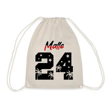 Malle 24 - Turnbeutel - Natur - Vorne