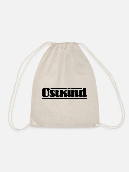 Ostkind Schriftzug - Turnbeutel - Natur