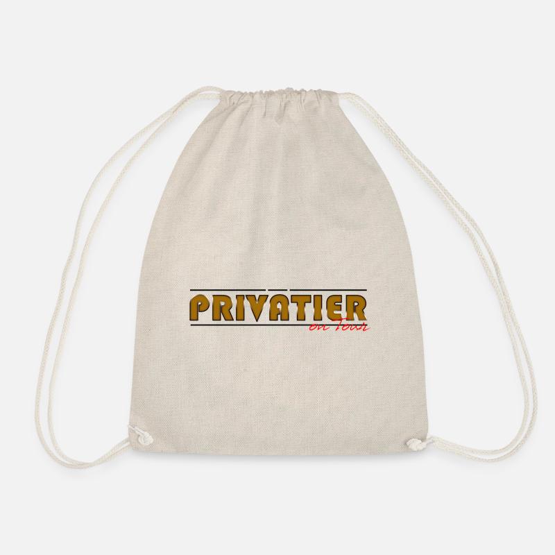 privatier on tour - Drawstring Bag - nature
