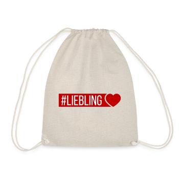 Cœur chéri - Sac de sport léger - nature - Devant