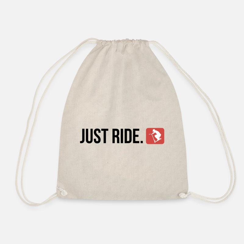 Just ride 9 - Turnbeutel - Natur