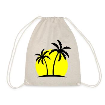 Symbole de Palm Island - Sac de sport léger - nature - Devant
