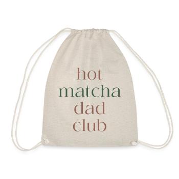 Club de papa matcha chaud - Sac de sport léger - nature - Devant