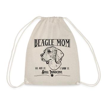 Maman beagle – il l’a mangée. Toujours innocent. - Sac de sport léger - nature - Devant