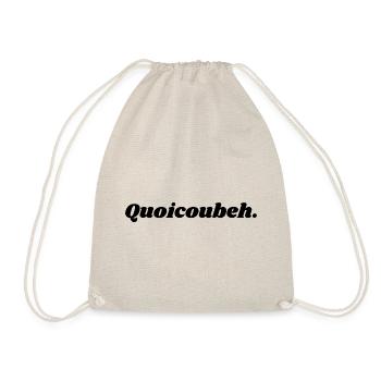 T-shirt QUOICOUBEH - Sac de sport léger - nature - Devant