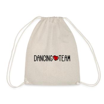 Équipe de danse - Sac de sport léger - nature - Devant