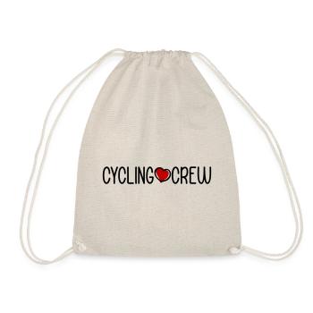 Cycling Crew - Drawstring Bag - nature - Front