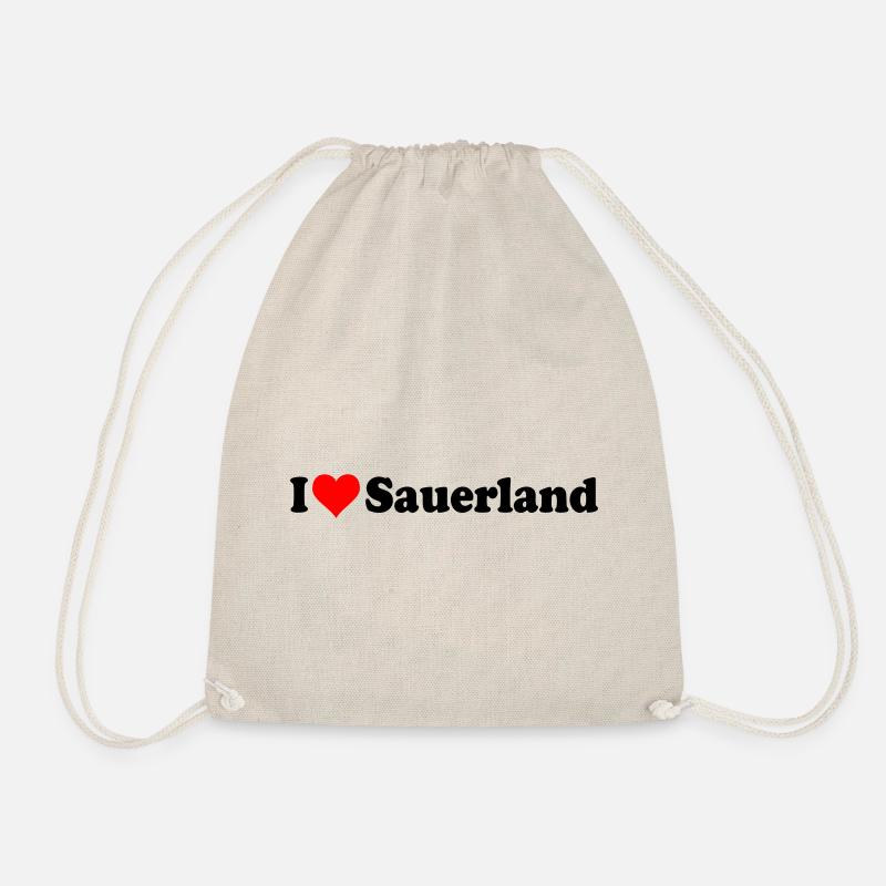 I love Sauerland - Turnbeutel - Natur