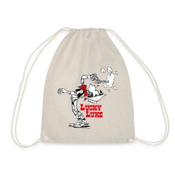 Lucky Luke Knallharter Cowboy - Turnbeutel - Natur - Vorne
