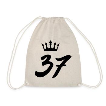 37 Couronne numérique - Sac de sport léger - nature - Devant