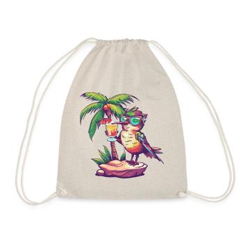 colibri oiseau vacances d’été à la plage - Sac de sport léger - nature - Devant