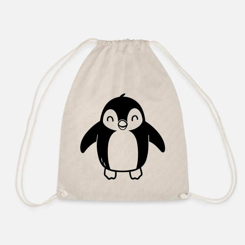 Pinguin - Turnbeutel - Natur