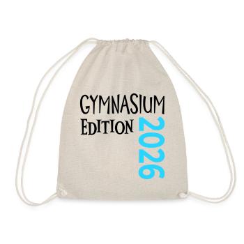Gymnasium 2026 - Drawstring Bag - nature - Front