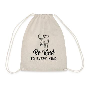 Vegan vegan végétalien - Sac de sport léger - nature - Devant