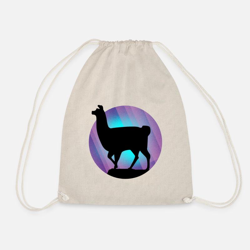 Lama alpaga - Sac de sport léger - nature