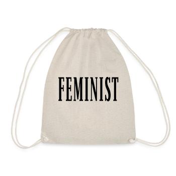 Féminisme féministe féministe - Sac de sport léger - nature - Devant