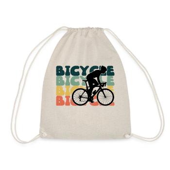 Bicycle Cycling Bicycle Tour Cycling - Drawstring Bag - nature - Front