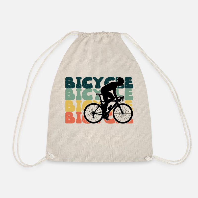 Bicycle Cycling Bicycle Tour Cycling - Drawstring Bag - nature