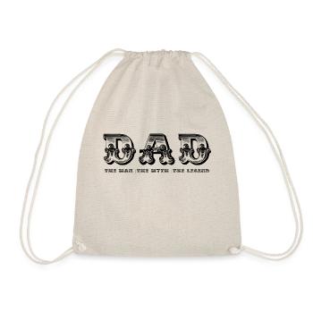Cadeau fête des pères père fête des pères - Sac de sport léger - nature - Devant