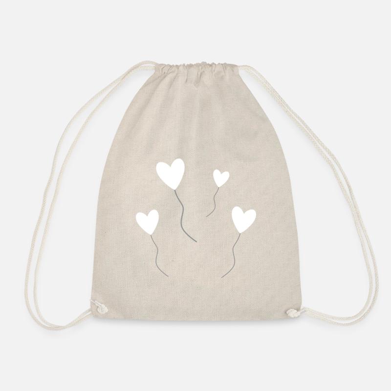 balloons - Drawstring Bag - nature
