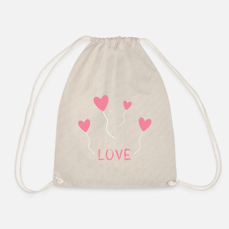 balloons - Drawstring Bag - nature