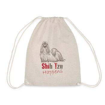 Shit happens - Drawstring Bag - nature - Front