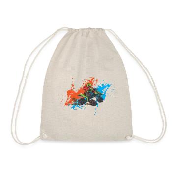 quad bike - Drawstring Bag - nature - Front