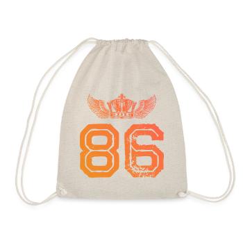 86 Couronne numérique - Sac de sport léger - nature - Devant