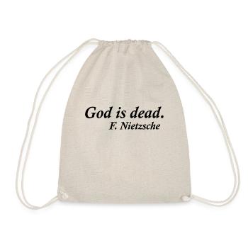 God is dead - Drawstring Bag - nature - Front