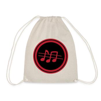 Partitions musicales - Sac de sport léger - nature - Devant