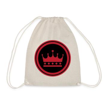 Crown Symbol - Drawstring Bag - nature - Front