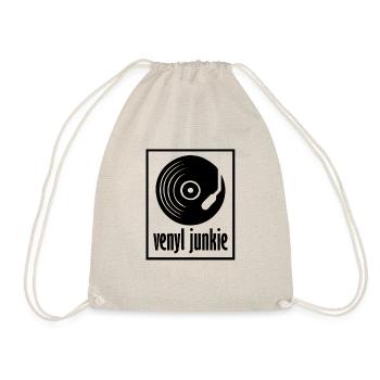Venyl Junkie - Drawstring Bag - nature - Front