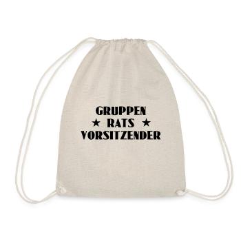 Gruppenratsvorsitzender - Turnbeutel - Natur - Vorne