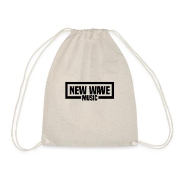 new wave - Drawstring Bag - nature - Front