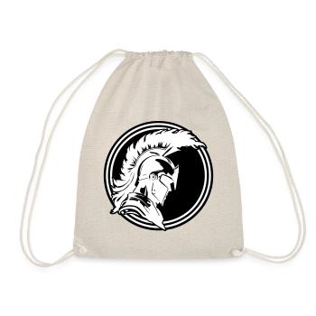 Warrior Sparta Helmet Spartan - Drawstring Bag - nature - Front