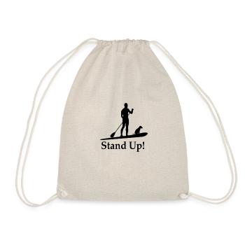 standup paddeln - Turnbeutel - Natur - Vorne