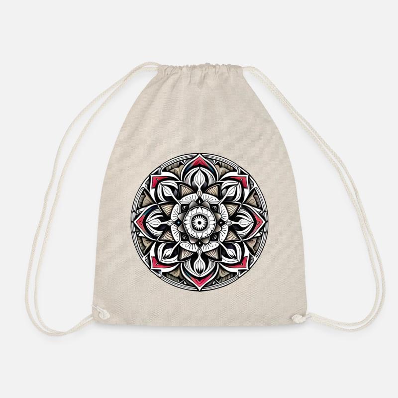 Mandala - Turnbeutel - Natur